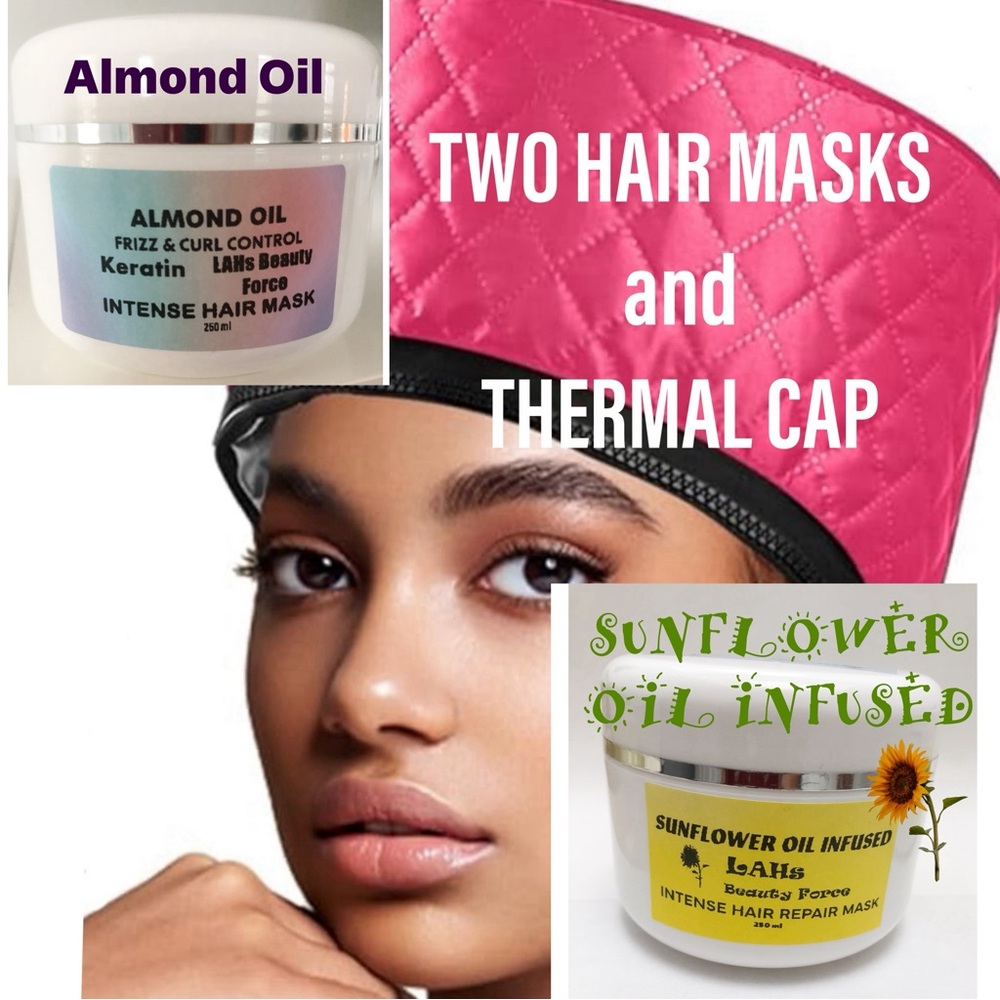 2 Hair Mask and Warmer TRIO